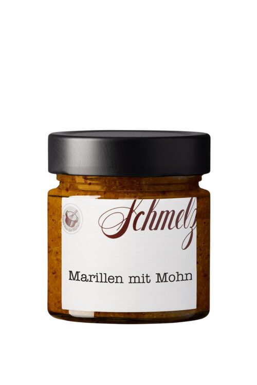 Marille mit Mohn