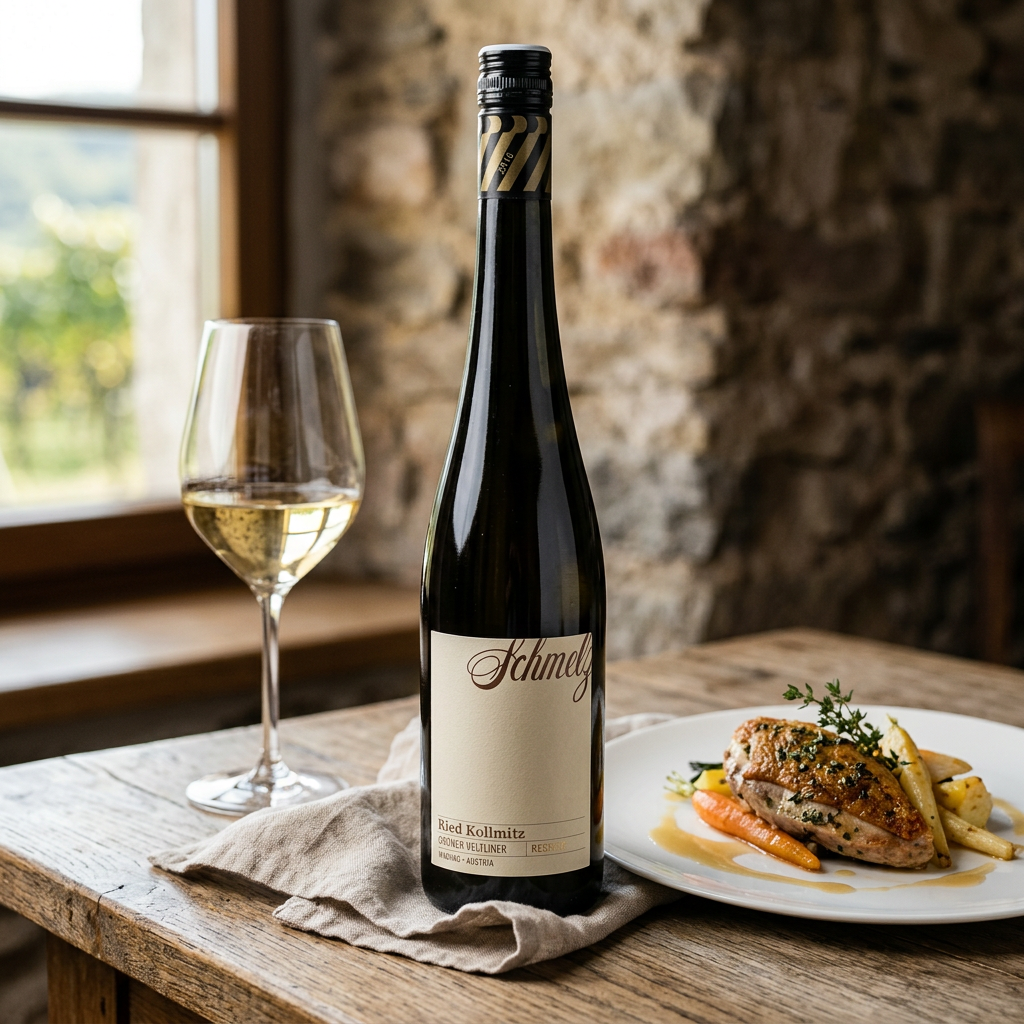 Speiseempfehlung zu Grüner Veltliner Smaragd ® DAC Ried Kollmitz