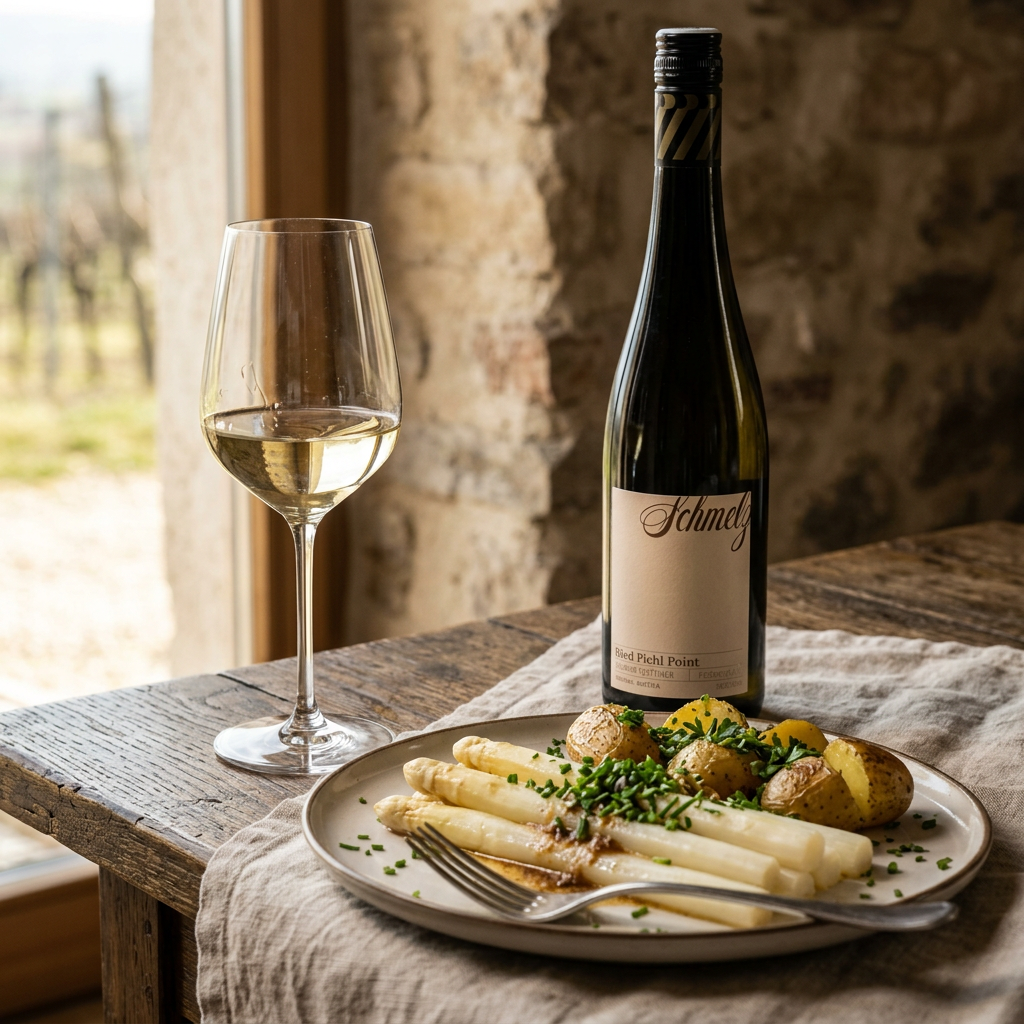 Speiseempfehlung zu Grüner Veltliner Federspiel ® DAC Ried Pichl Point